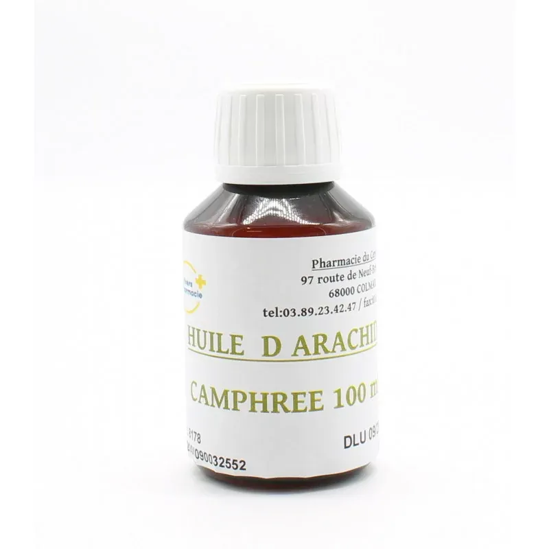 Univers Pharmacie Huile d'Arachide Camphrée 100ml