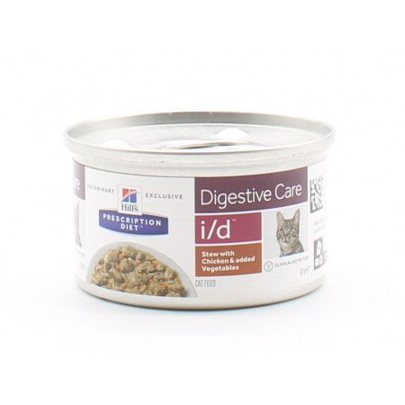 Hill's Prescription Diet Digestive Care Pâté Poulet I/D 82g - Univers Pharmacie