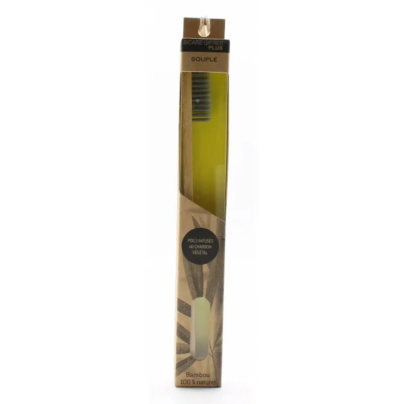 Bicare Gifrer Plus Brosse à Dents Bambou Souple