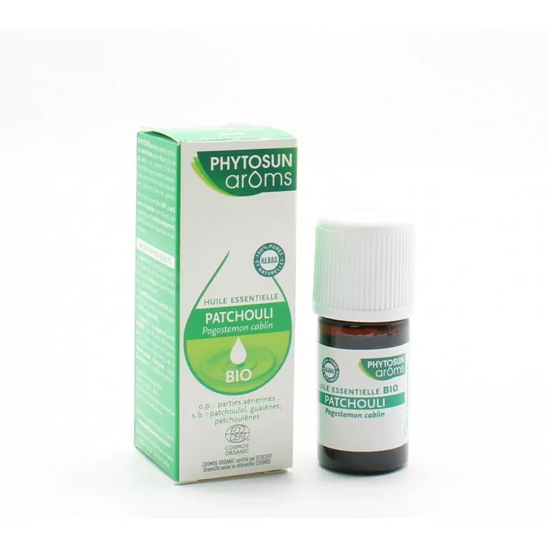 Phytosun AromsHuile Essentielle de Patchouli Bio 5ml Phytosun AromsHuile Essentielle de Patchouli Bio 5ml