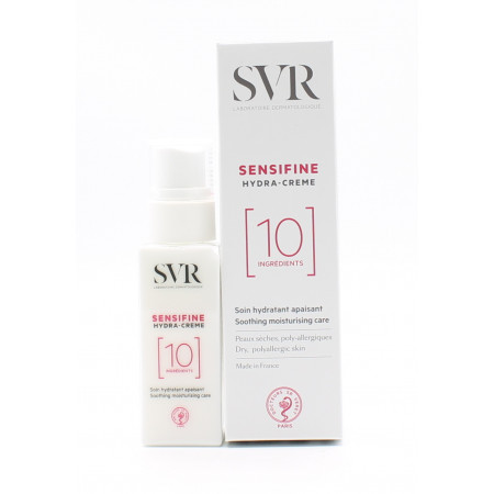SVR Sensifine Hydra-Crème Soin Hydratant 40ml - Univers Pharmacie