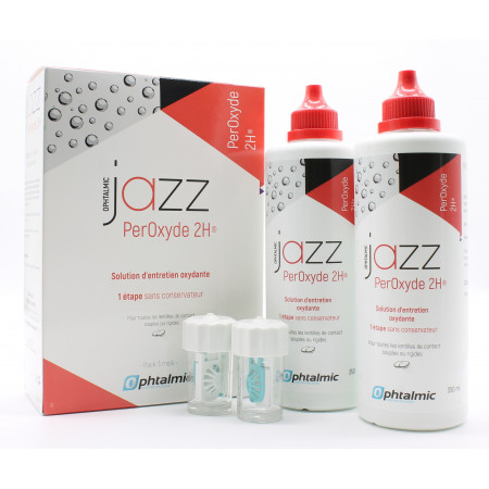 Jazz PerOxyde 2H Solution d'Entretien Oxydante 2X350ml - Univers Pharmacie