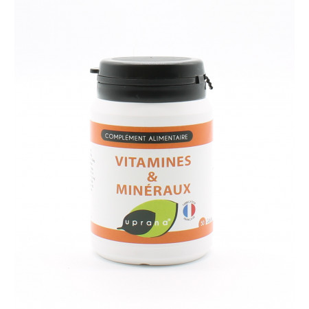Uprana Vitamines & Minéraux 50 gélules - Univers Pharmacie
