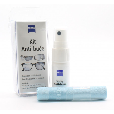 Kit Anti-buée pour Lunettes et Surfaces Optiques Zeiss - Univers Pharmacie