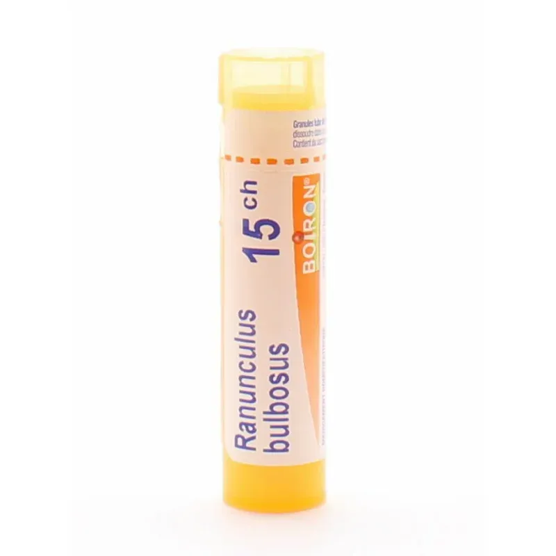 Ranunculus Bulbosus Tube Granules 15CH Boiron - Univers Pharmacie