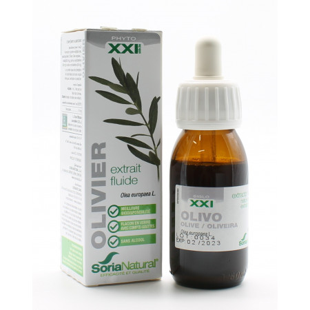 Soria Natural Extrait Fluide Olivier 50ml - Univers Pharmacie