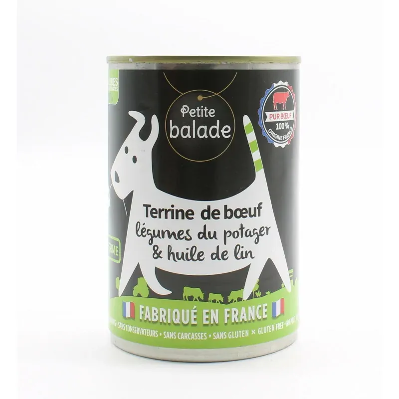 Petite Balade Terrine de Bœuf 400g - Univers Pharmacie
