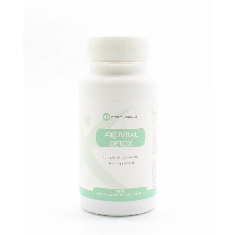 Axovital Detox 45 gélules - Univers Pharmacie