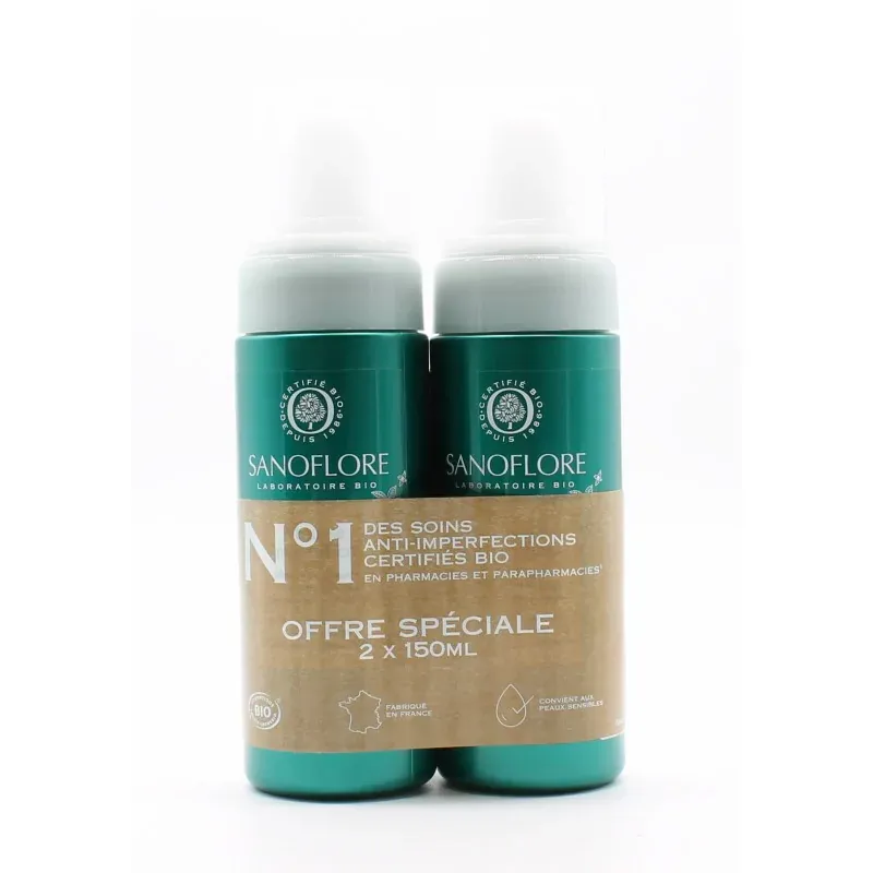 Sanoflore Mousse Magnifica 2X150ml Sanoflore Mousse Magnifica 2X150ml