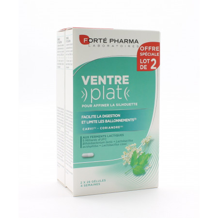 Forté Pharma Ventre Plat 2X28 gélules - Univers Pharmacie