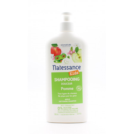 Natessance Kids Shampooing Douceur Pomme 500ml - Univers Pharmacie