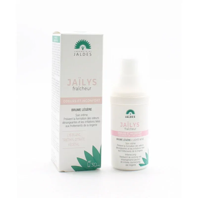 Jaïlys Fraîcheur Brume Légère Intime 30ml - Univers Pharmacie