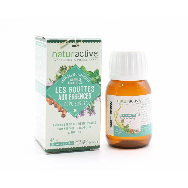Naturactive Les Gouttes aux Essences 45ml - Univers Pharmacie