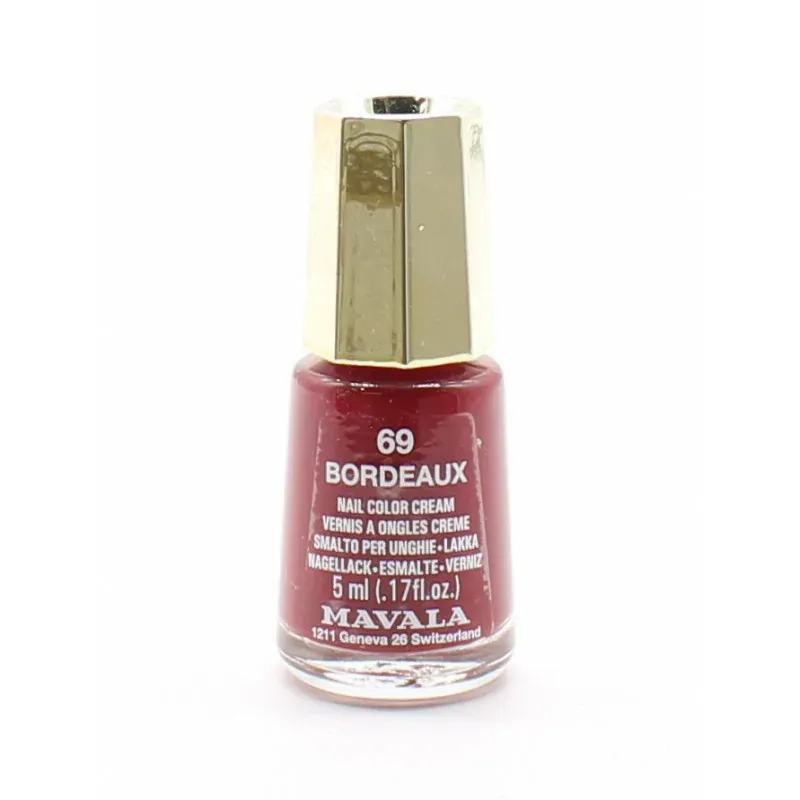 Mavala 69 Bordeaux Vernis à Ongles 5ml - Univers Pharmacie