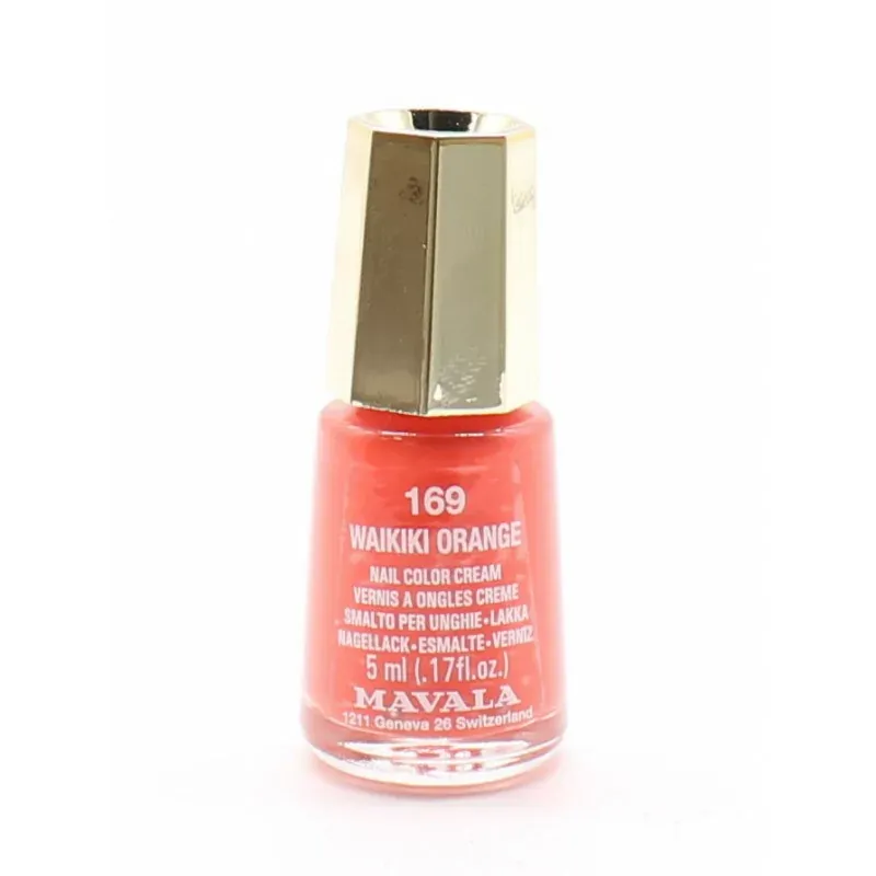 Mavala 169 Waikiki Orange Vernis à Ongles 5ml - Univers Pharmacie