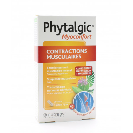 Phytalgic Myoconfort Contractions Musculaires 30 gélules - Univers Pharmacie