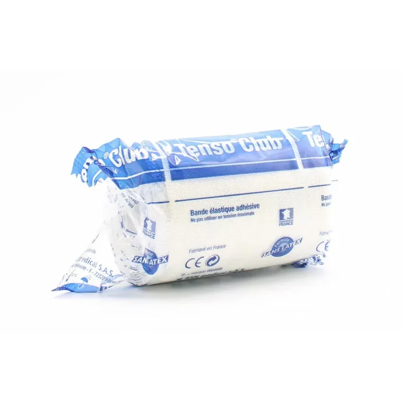 Tenso Club Bande Élastique Adhésive 8cmX2,5m