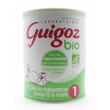 Guigoz Bio 1 800g - Univers Pharmacie