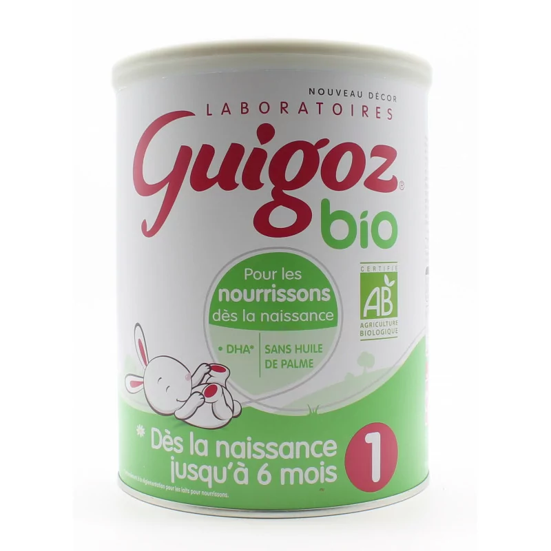 Guigoz Bio lait 1er âge - 800g
