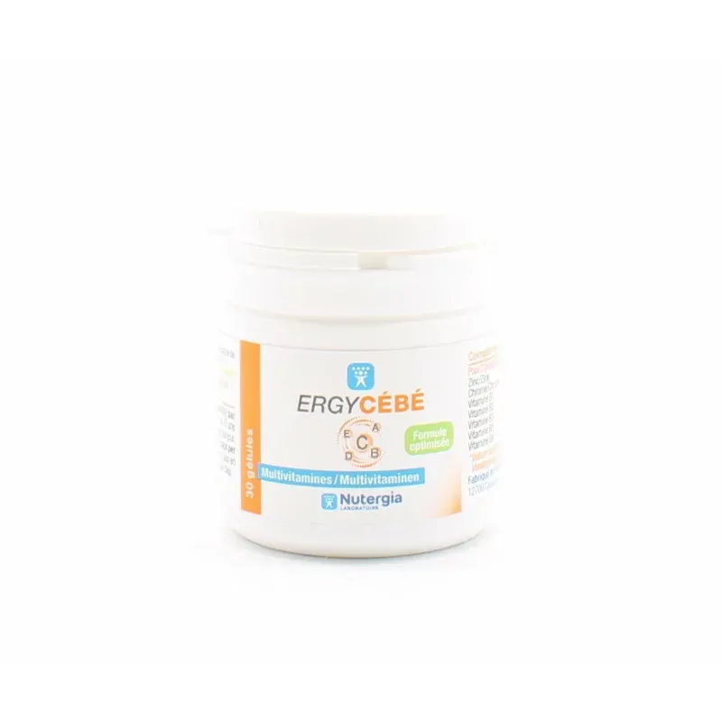 Ergycébé 30 gélules - Univers Pharmacie