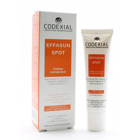 Codexial Effasun Spot Crème Correctrice 30ml - Univers Pharmacie