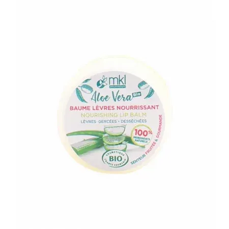MKL Baume Lèvres Nourrissant Aloe Vera Bio 10ml - Univers Pharmacie