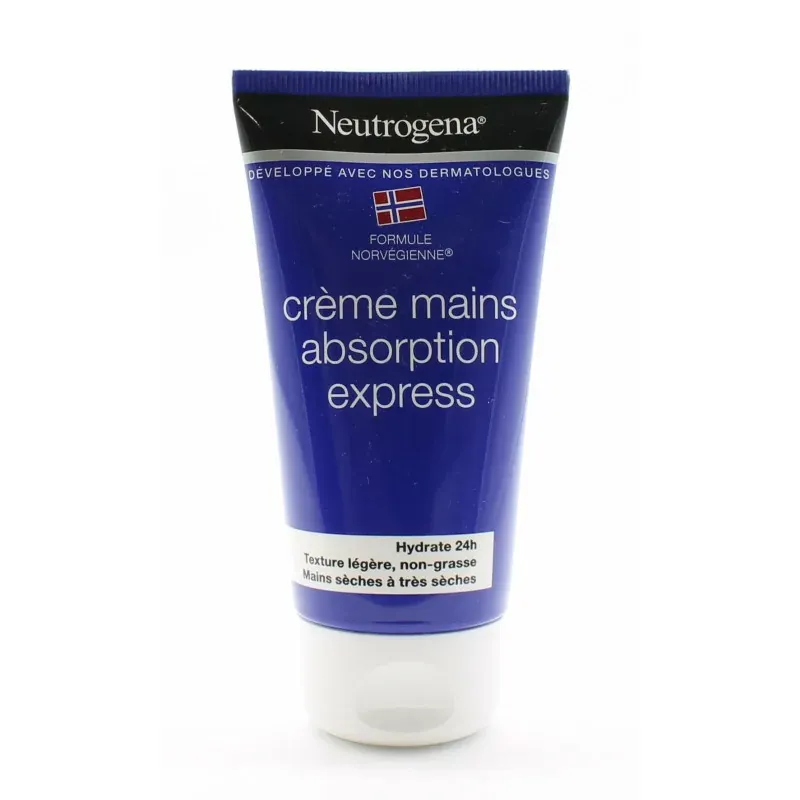 Neutrogena Crème Mains Absorption Express 75ml - Univers Pharmacie