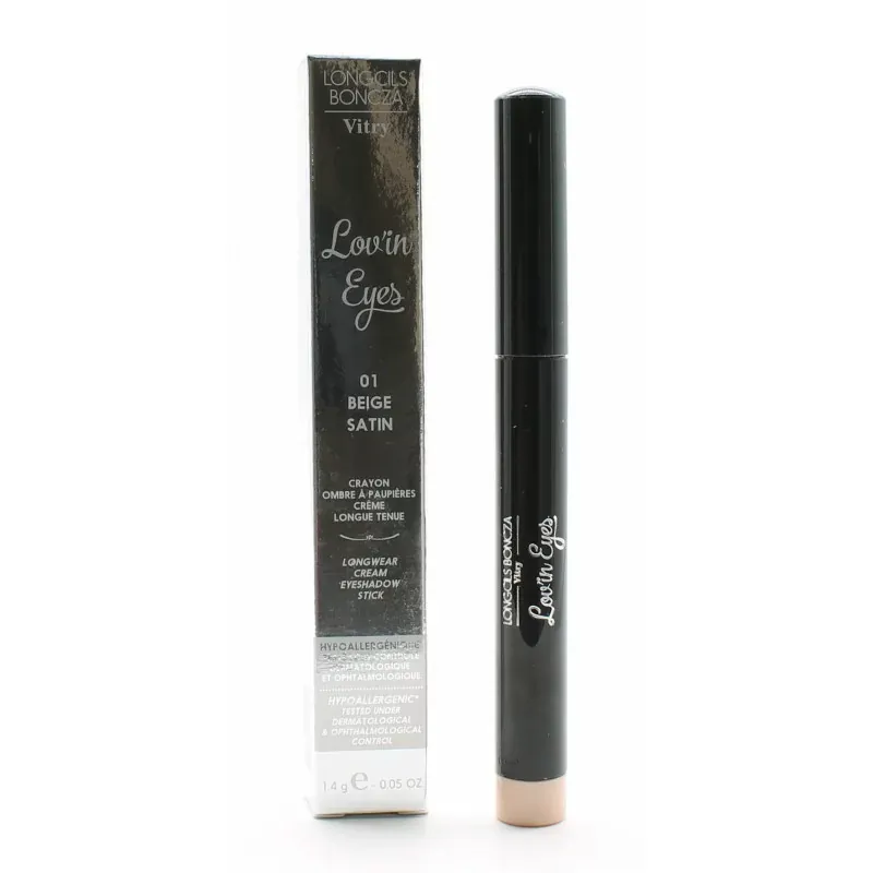 Vitry Lov'in Eyes 01 Beige Satin 1,4g - Univers Pharmacie