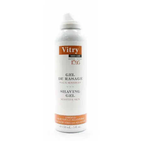 Vitry Men Care Gel de Rasage 150ml - Univers Pharmacie