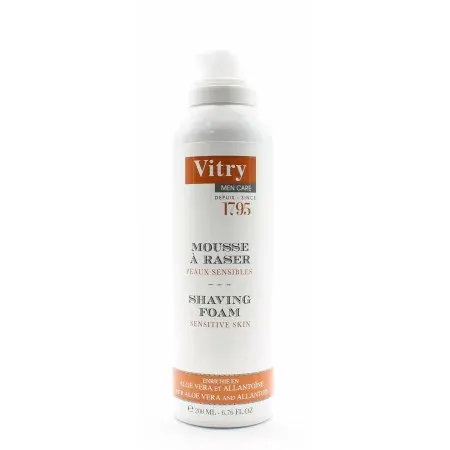 Vitry Men Care Mousse de Rasage 150ml - Univers Pharmacie