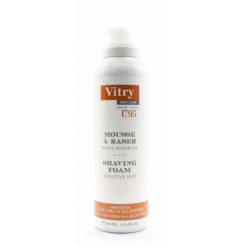 Vitry Men Care Mousse de Rasage 150ml - Univers Pharmacie