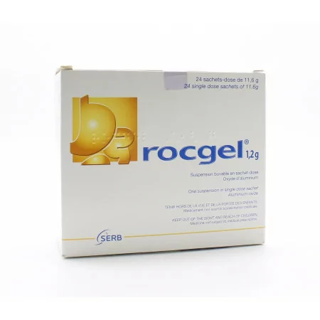 Rocgel 1,2g 24 sachets-dose - Univers Pharmacie