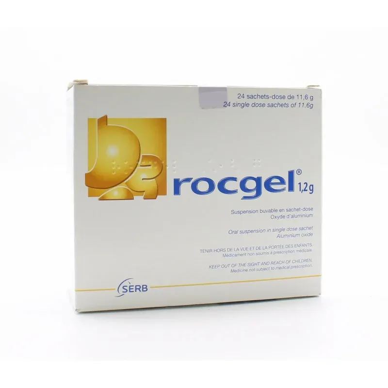 Rocgel 1,2g 24 sachets-dose - Univers Pharmacie