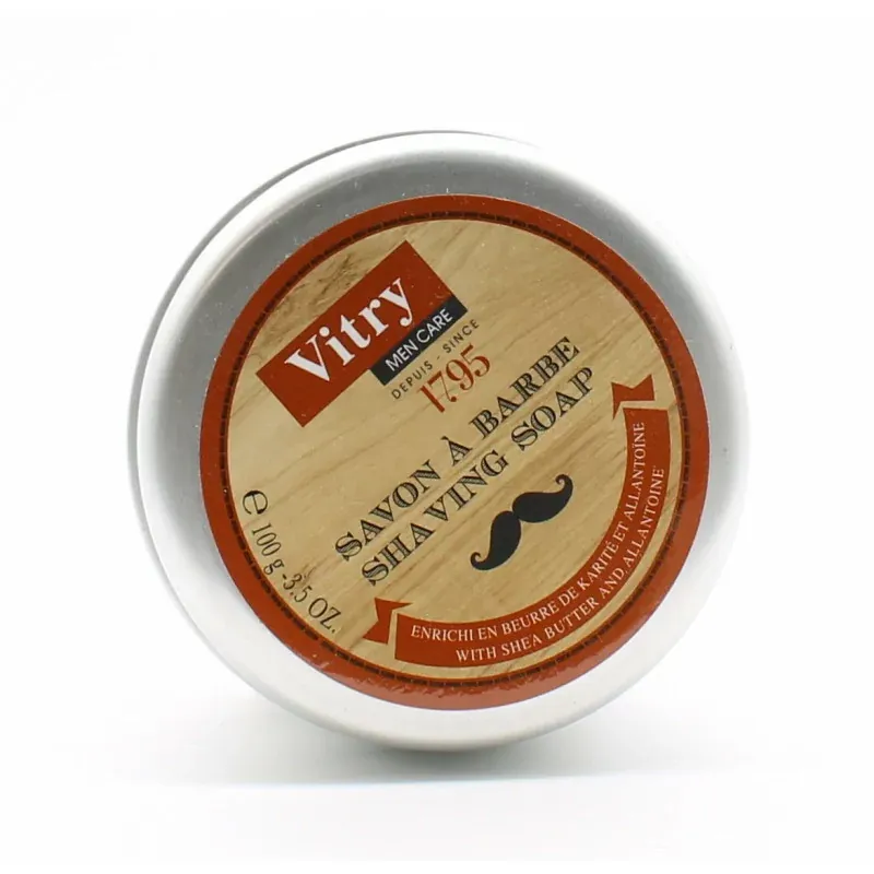 Vitry Men Care Savon à Barbe 100g - Univers Pharmacie