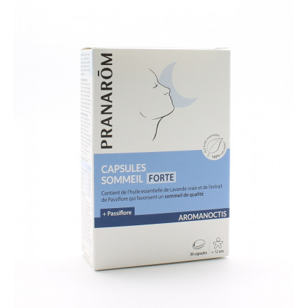 Pranarom Aromanoctis Sommeil Forte 30 Capsules - Univers Pharmacie