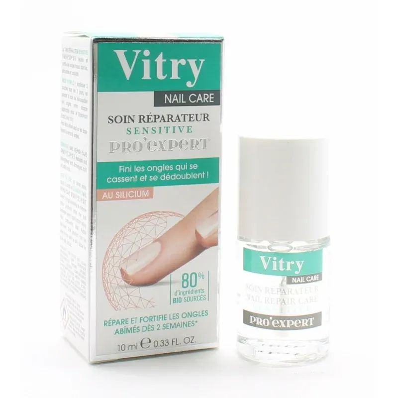 Vitry Nail Care Soin Réparateur Sensitive Pro'expert 10ml - Univers Pharmacie
