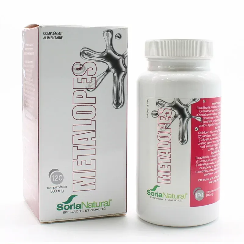 Soria Natural Metalopes 120 comprimés  - Univers Pharmacie