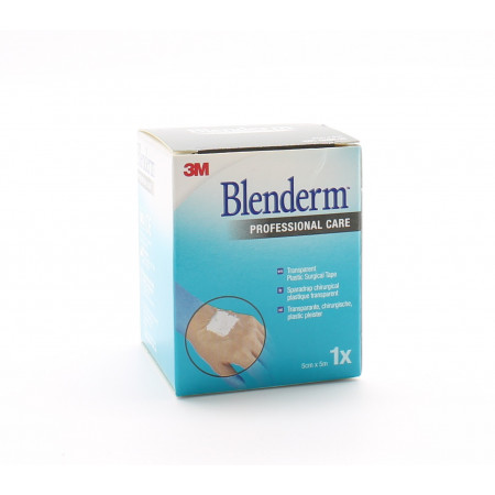 3M Blenderm Sparadrap Chirurgical Plastique Transparent 5cmX5m - Univers Pharmacie
