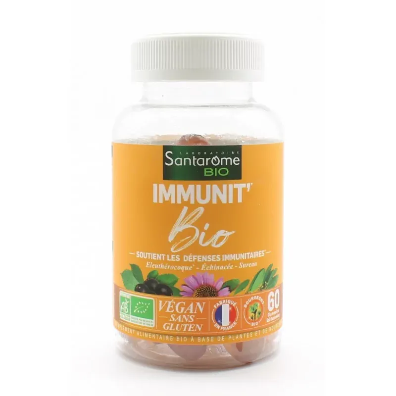 Santarôme Immunit' Bio 60 gummies - Univers Pharmacie