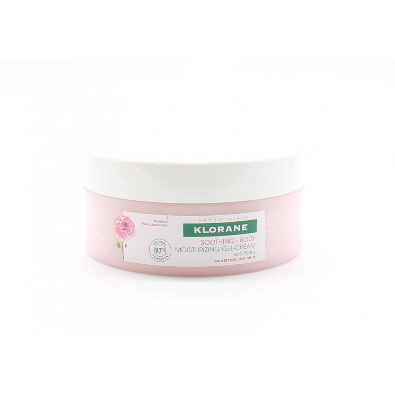 Klorane Gel-crème Hydratant Apaisant Corps Pivoine 200ml - Univers Pharmacie Klorane Gel-crème Hydratant Apaisant Corps Pivoine 200ml - Univers Pharmacie
