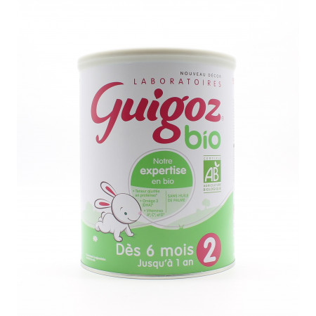 Guigoz Bio 2 6-12mois 800g - Univers Pharmacie