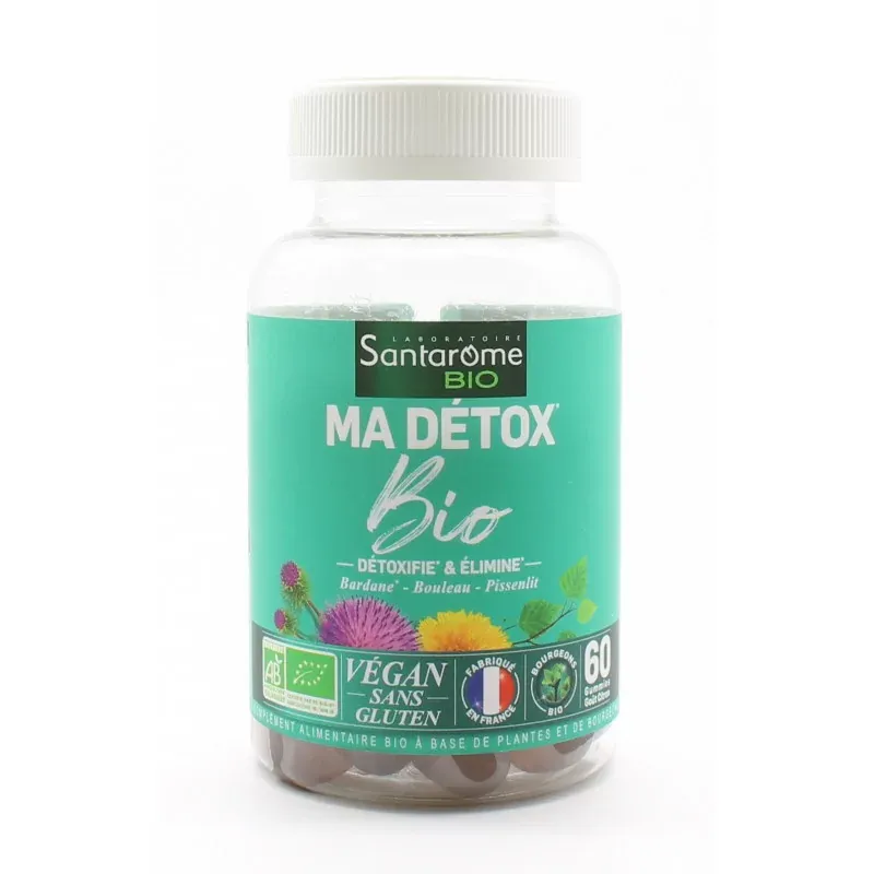 Santarôme Ma Détox Bio 60 gummies - Univers Pharmacie