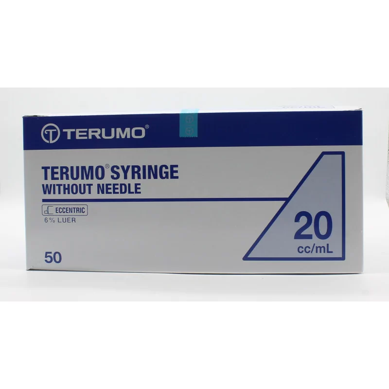 Seringue sans aiguille pour dosage Terumo SS+20ES1 20ml