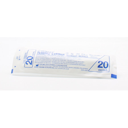 Terumo Seringue sans Aiguille Unité 20cc/ml  - Univers Pharmacie