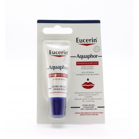 Eucerin Aquafor Réparateur Lèvres SOS 10ml - Univers Pharmacie