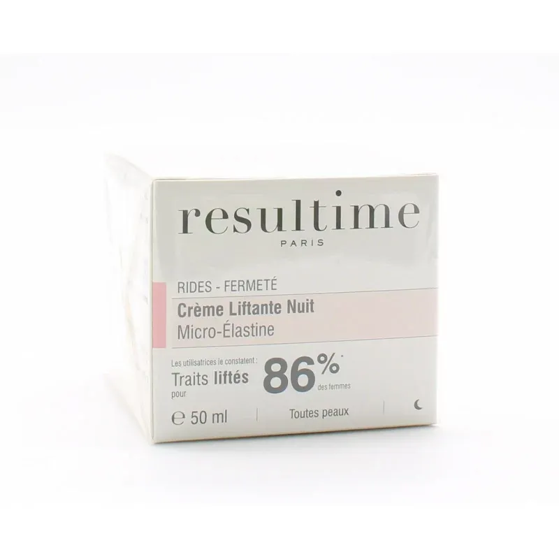 Resultime Crème Liftante Nuit Micro-Elastine 50ml - Univers Pharmacie