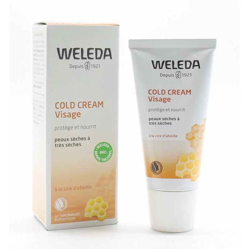 Weleda Cold Cream Visage 30ml - Univers Pharmacie