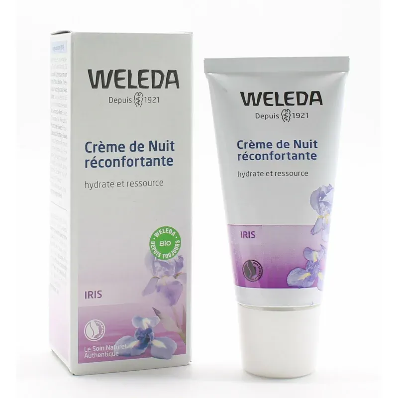 Weleda Iris Crème de Nuit Réconfortante 30ml - Univers Pharmacie