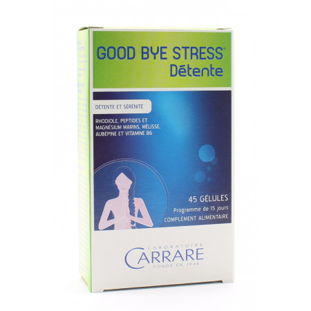 Good Bye Stress Détente 45 gélules - Univers Pharmacie