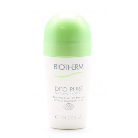 Biotherm Deo Pure Déodorant Bille Soin 24h 75ml - Univers Pharmacie